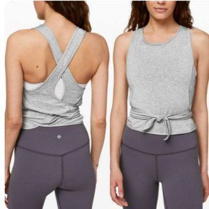 LULULEMON Cropped Wrap Top
